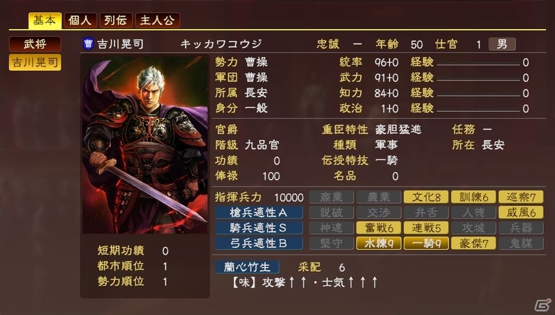 乱世の人間ドラマを完全体験！「三國志13」が発売！本日配信のダウンロードコンテンツ情報も掲載の画像7