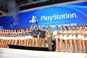 【台北国際ゲームショウ 2016】PlayStationブースでは40台のPS VRを出展！ステージではSCE織田氏が華麗に登場の画像1