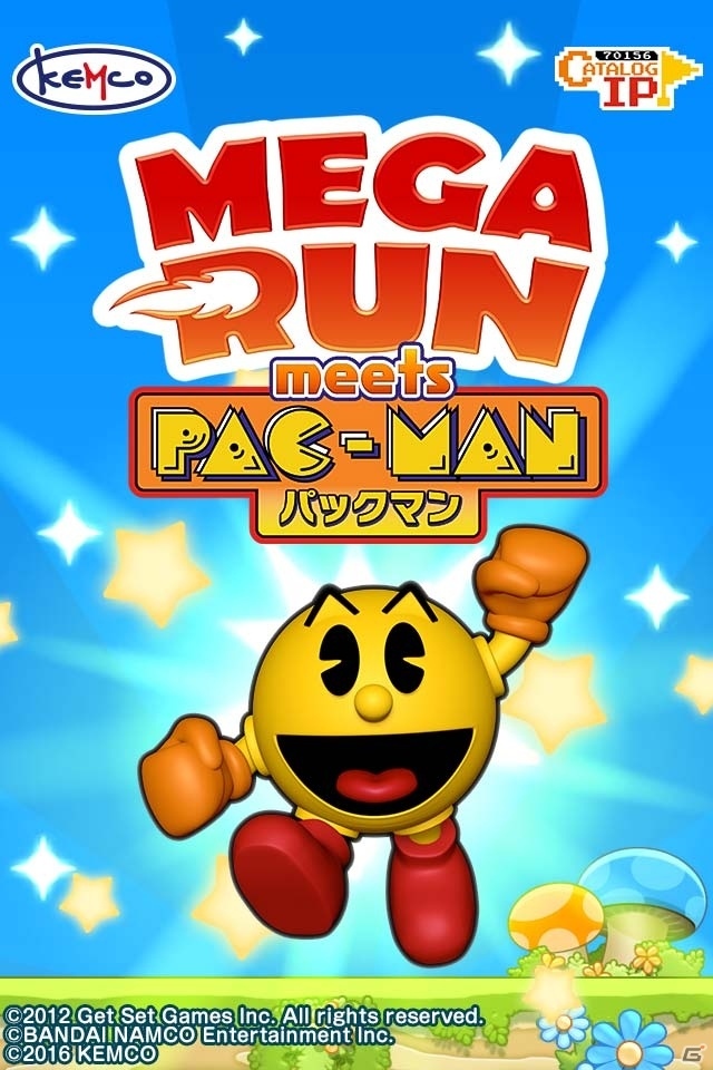 パックマンがノンストップでダッシュ！Android向けランゲーム「Mega Run meets パックマン」が2月に配信決定の画像1