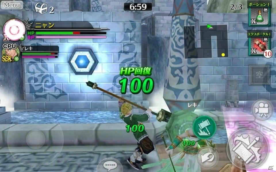 仲間と協力して強敵を倒せ！最大4人での同時プレイが熱い王道アクションRPG「フォルティシア SEGA×LINE」の魅力を紹介の画像3