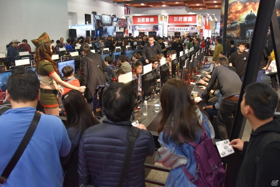 【台北国際ゲームショウ 2016】巨大な戦艦大和を設置したWargamingブースをレポートの画像6