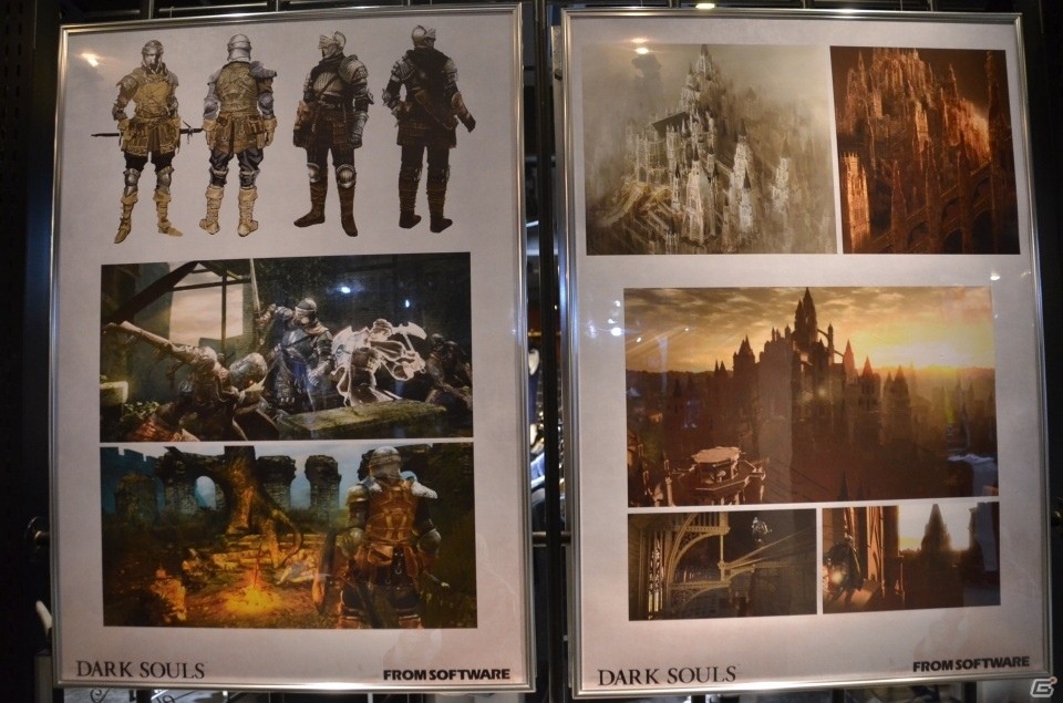 渋谷・109MEN'Sに「DARK SOULS III」が侵入しました…騎士甲冑＆デザイン画が展示されている館内ジャックをレポート！の画像8