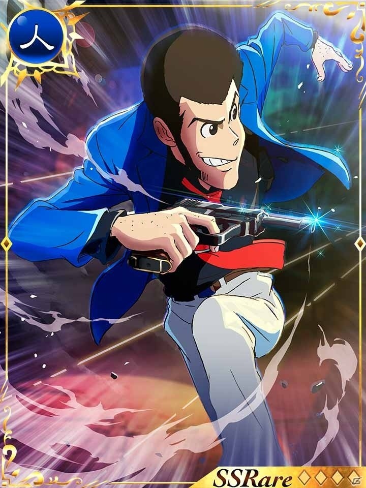 GREE「神獄のヴァルハラゲート」とTVアニメ「ルパン三世」が初コラボ！ルパン三世らの描き下ろしカードが登場の画像2