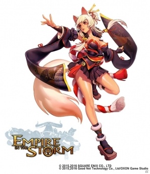 iOS/Android「EMPIRE IN THE STORM」回復スキルで戦況を変える癒しの英雄・クウコが登場！の画像1