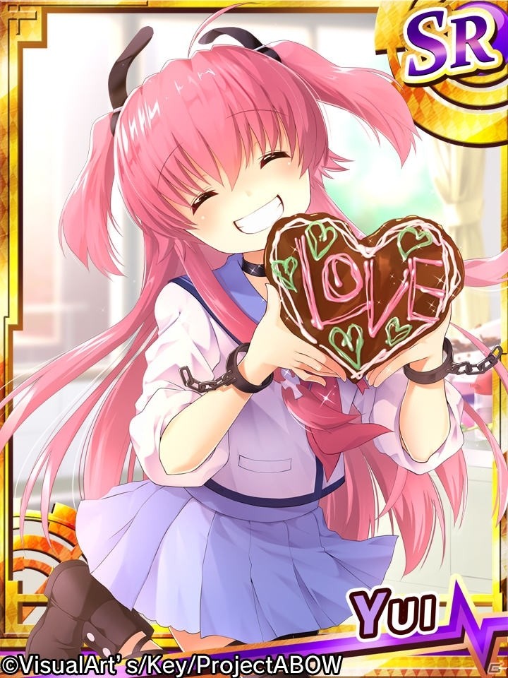 iOS/Android「Angel Beats! -Operation Wars-」女子戦線メンバーからチョコをもらおう！バレンタインイベントが開始の画像5
