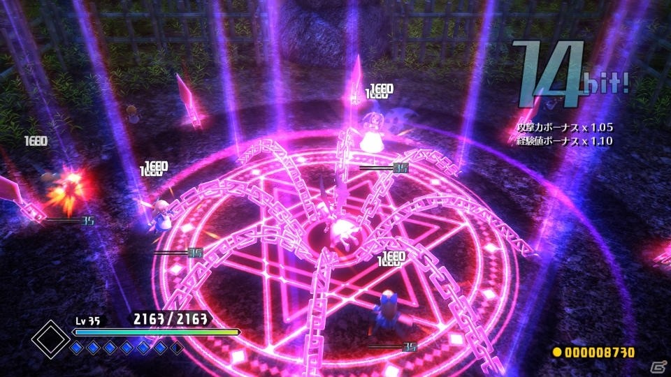 PS4版「東方紅輝心」が2月10日より配信開始！サークル・あんかけスパ謹製の美麗な3Dグラフィックが楽しめるアクションRPGの画像4