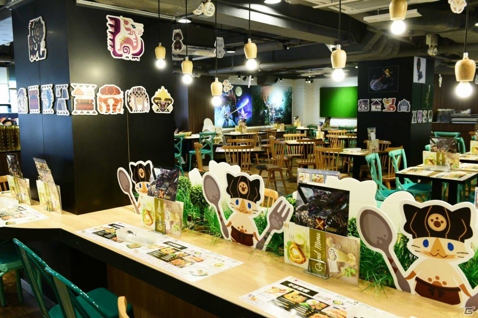 3DS「モンスターハンタークロス」香港でもレストランコラボが開催中！アイルーやネコ嬢が描かれるグラッテもラインナップの画像1