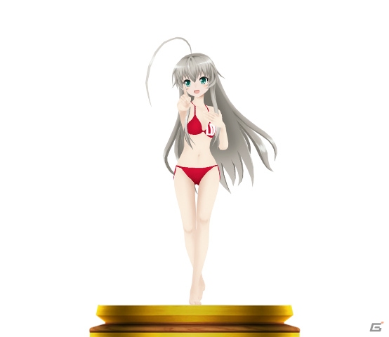 PS Vita「ミラクルガールズフェスティバル」ニャル子さん、きんモザ、WUGの水着セットが配信！ごちうさ水着セットは2月10日を予定の画像10