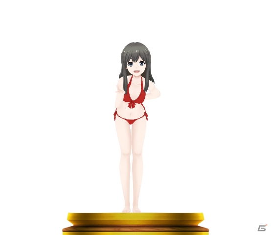 PS Vita「ミラクルガールズフェスティバル」ニャル子さん、きんモザ、WUGの水着セットが配信！ごちうさ水着セットは2月10日を予定の画像12
