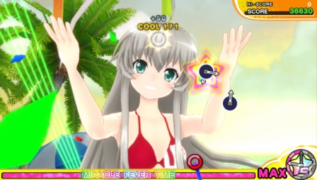 PS Vita「ミラクルガールズフェスティバル」ニャル子さん、きんモザ、WUGの水着セットが配信！ごちうさ水着セットは2月10日を予定の画像2