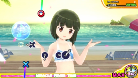 PS Vita「ミラクルガールズフェスティバル」ニャル子さん、きんモザ、WUGの水着セットが配信！ごちうさ水着セットは2月10日を予定の画像5