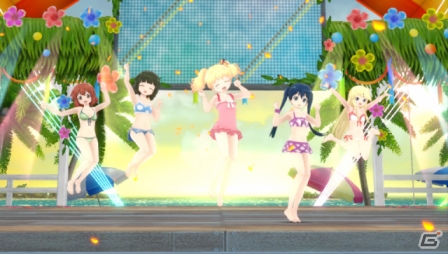 PS Vita「ミラクルガールズフェスティバル」ニャル子さん、きんモザ、WUGの水着セットが配信！ごちうさ水着セットは2月10日を予定の画像6