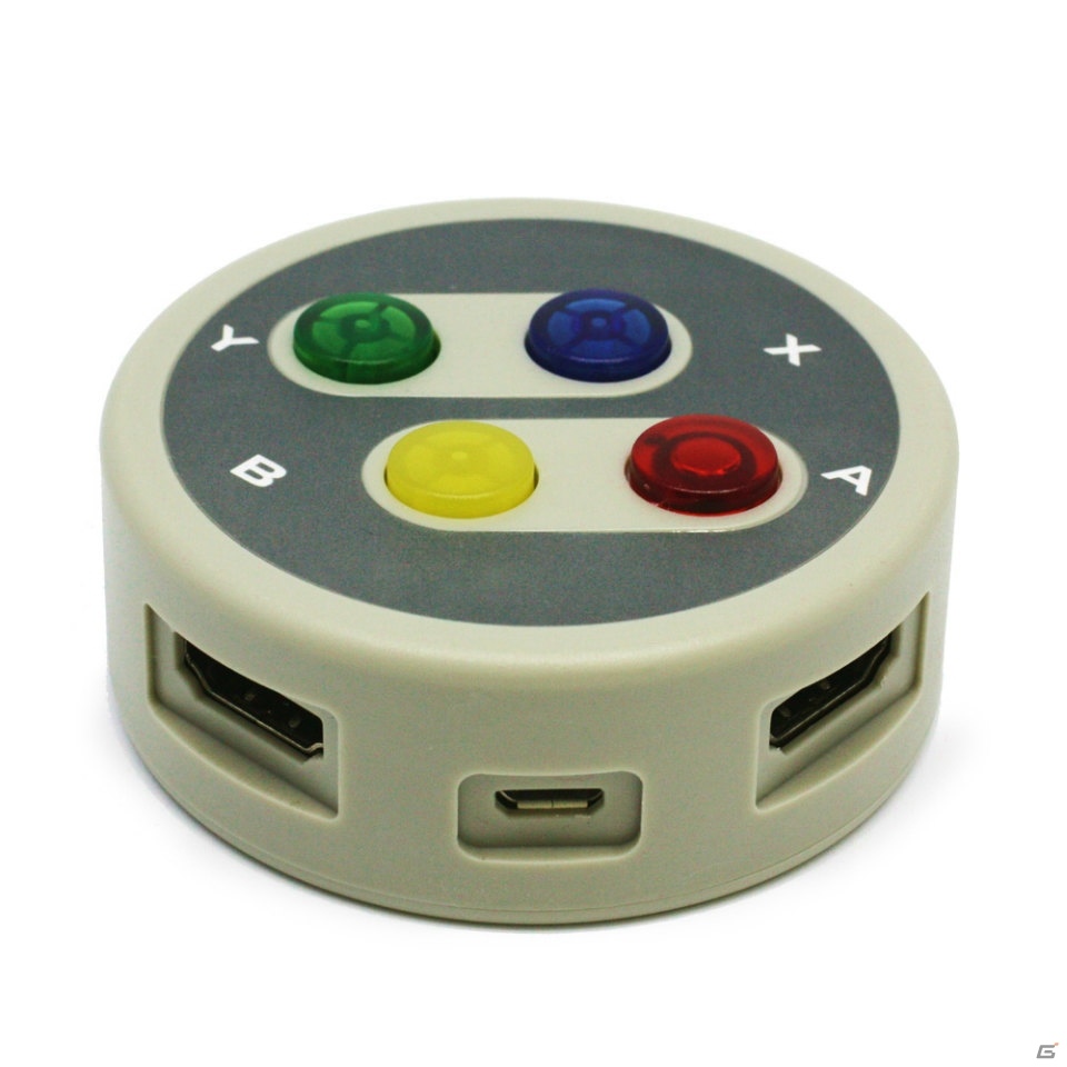 レトロゲームデザインのHDMIセレクタ、USB＆カードリーダー、ミニシリコンポーチが2月下旬に発売の画像2
