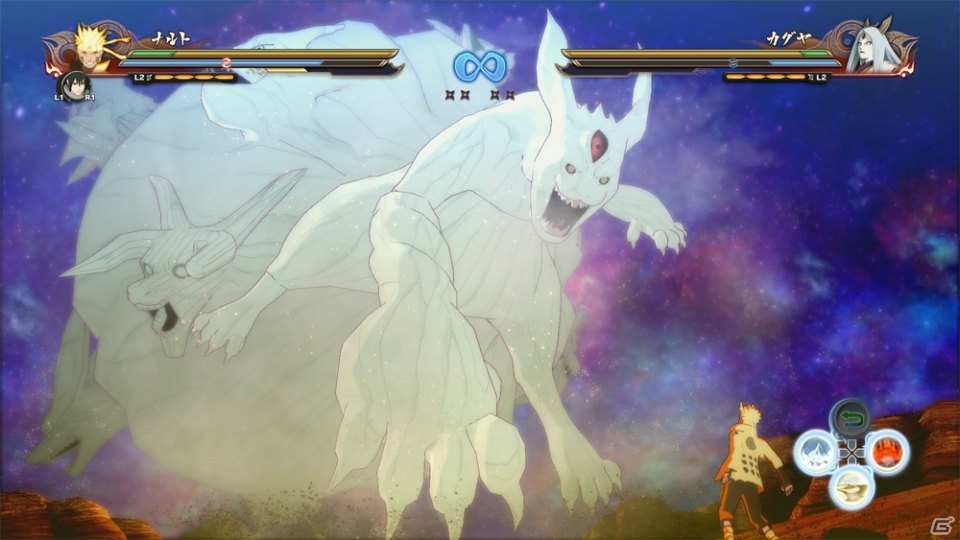 「NARUTO－ナルト－ 疾風伝　ナルティメットストーム4」ボスバトル「暴神カグヤ」やナルト、サスケの最終決戦などをチェック！アドベンチャーモードも紹介の画像12