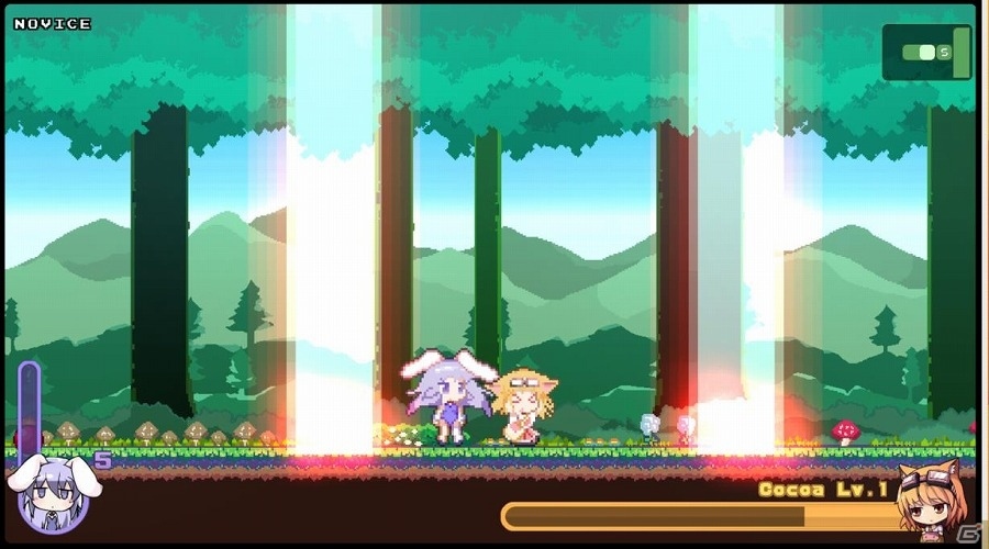 キュートなウサミミガールが跳んで、殴って、大暴れ！PC向け横スクロールアドベンチャーゲーム「Rabi-Ribi」が配信の画像4
