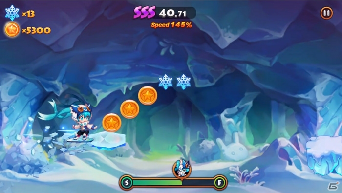 iOS/Android「LINE ウィンドランナー」で「SNOW MIKU 2016」コラボが開始！雪ミクが歴代衣装で登場の画像4