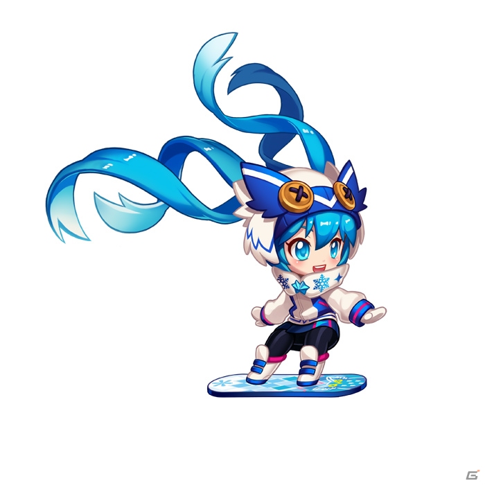 iOS/Android「LINE ウィンドランナー」で「SNOW MIKU 2016」コラボが開始！雪ミクが歴代衣装で登場の画像6