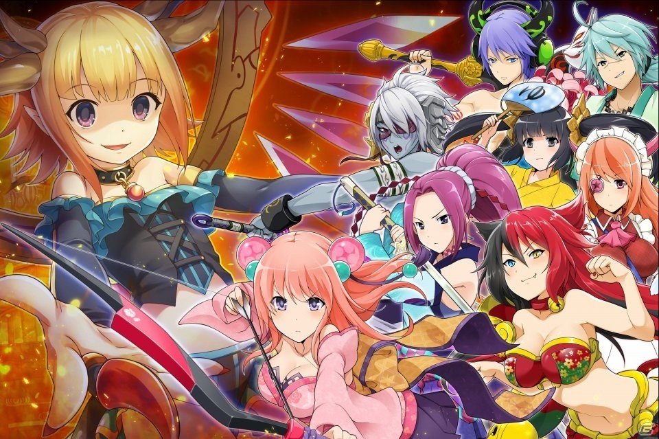 「鬼斬」と同じ世界観で展開されるRPG「鬼斬もばいる」がiOS/Android向けに2016年春配信！公式サイトがオープンの画像1