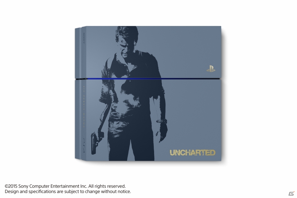 「PlayStation4 アンチャーテッド リミテッドエディション」が4月26日に発売決定！DUALSHOCK4 グレー・ブルーのラインナップの画像2