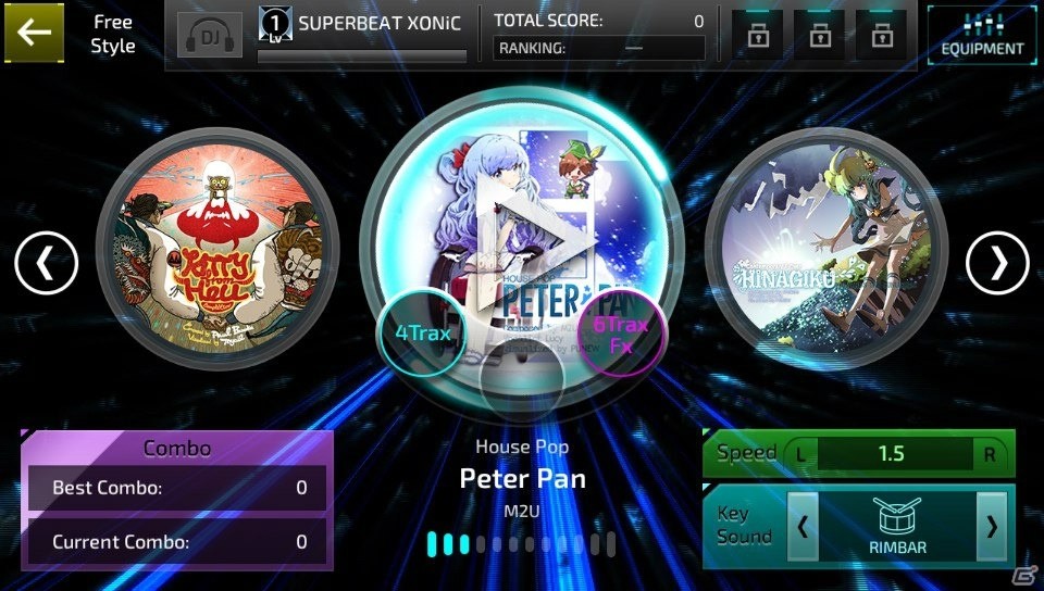 PS Vita「SUPERBEAT XONiC」全4曲・7パターンがたっぷり遊べる体験版＆DLC第2弾が配信開始！の画像2