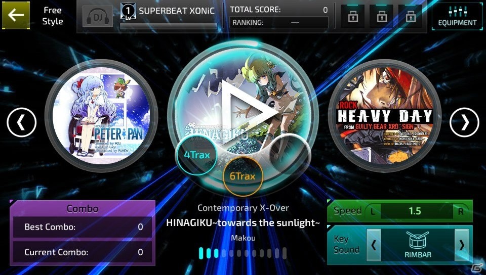PS Vita「SUPERBEAT XONiC」全4曲・7パターンがたっぷり遊べる体験版＆DLC第2弾が配信開始！の画像5
