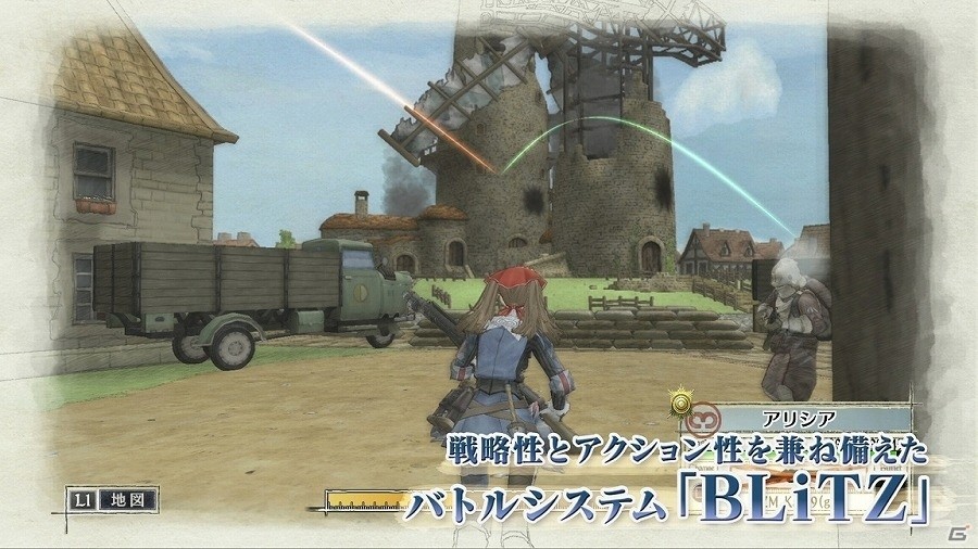 PS4「戦場のヴァルキュリア リマスター」バトルシステム「BLiTZ」などを解説するシステム紹介ページ＆ムービーが公開！の画像1