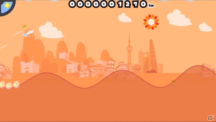 ワンタップで壮大な世界旅行へ！iOS/Android向けフライングゲーム「WORLD PIECE」が世界約140ヶ国にて3月3日より配信の画像4