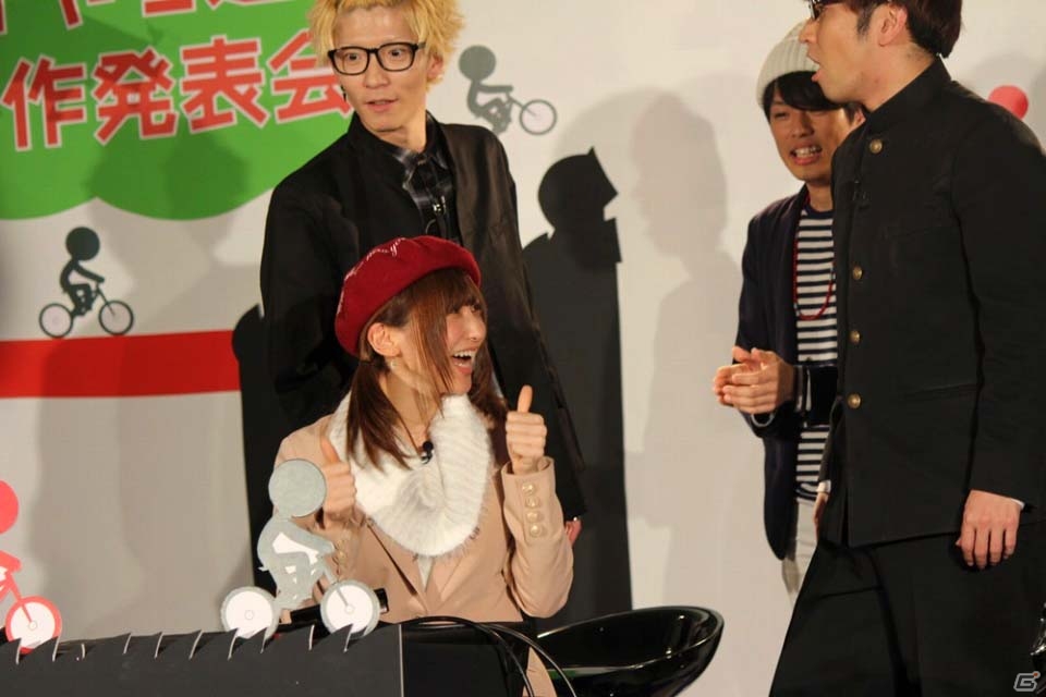 シリーズ最新作「超チャリ走 あつめて！超獣ハンター」が配信決定！人気タイトルたちとのコラボもサプライズ発表された「チャリ走 最新作リリース発表会」レポートの画像11