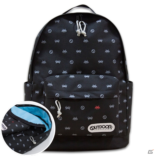 OUTDOOR PRODUCTS×TAITOの第2弾アイテム「スペースインベーダー デイパック」が2月13日よりタイトー店舗で発売の画像1