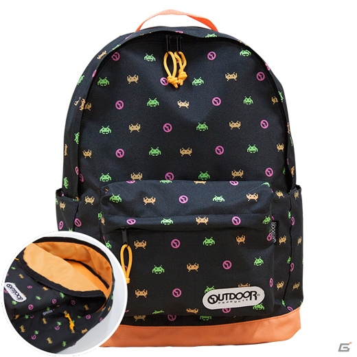 OUTDOOR PRODUCTS×TAITOの第2弾アイテム「スペースインベーダー デイパック」が2月13日よりタイトー店舗で発売の画像2
