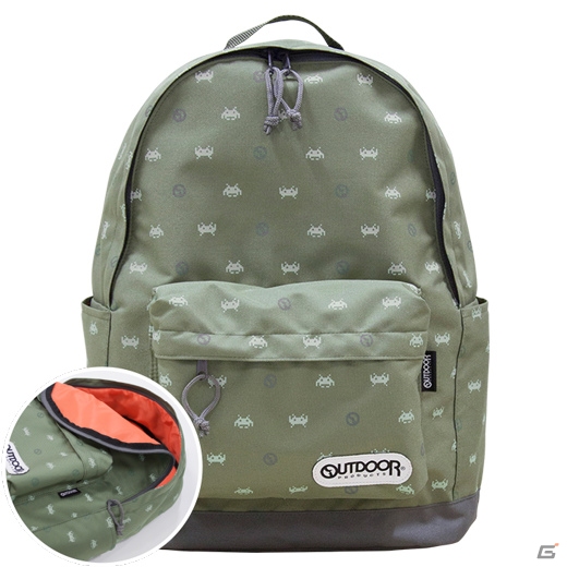 OUTDOOR PRODUCTS×TAITOの第2弾アイテム「スペースインベーダー デイパック」が2月13日よりタイトー店舗で発売の画像3