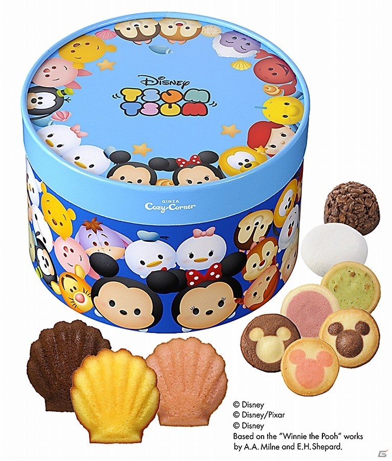 クッキーやマドレーヌなどを詰め合わせた「ディズニー ツムツム」デザインのスイーツギフトが2月15日に発売！の画像2