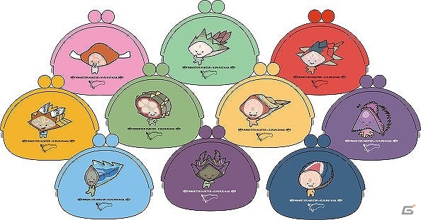 刺繍入りポーチやキーホルダーなどがラインナップ！「モンスターハンター」シリーズと「ぐでたま」「KIRIMIちゃん」のコラボグッズが登場の画像2