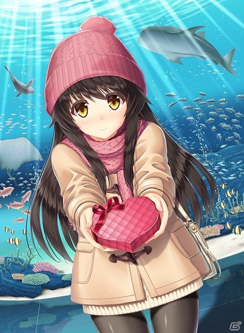 ニコニコアプリ「桃色大戦ぱいろん・生」深雪と参ノ宮漣のバレンタインVer.が登場！の画像3