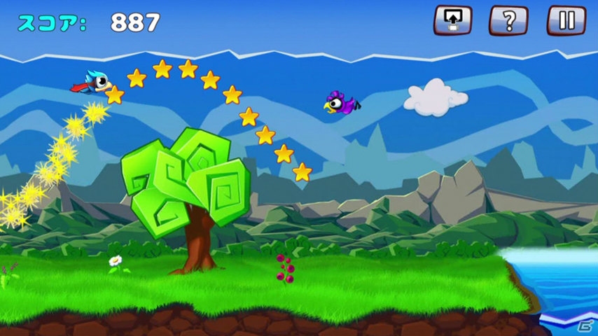 渡り鳥が繰り出す空中コンボ！Wii U向けスクロールアクション「バードマニアパーティ」が2月17日に登場の画像2