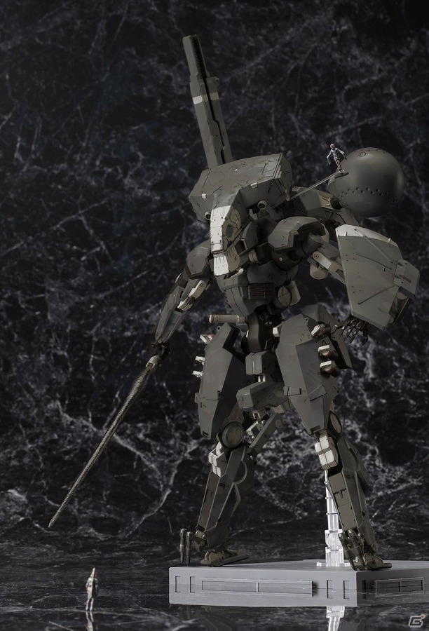 「METAL GEAR SOLID V： THE PHANTOM PAIN」直立二足歩行兵器「メタルギア サヘラントロプス Black Ver.」のプラモデルが2016年6月に発売の画像3