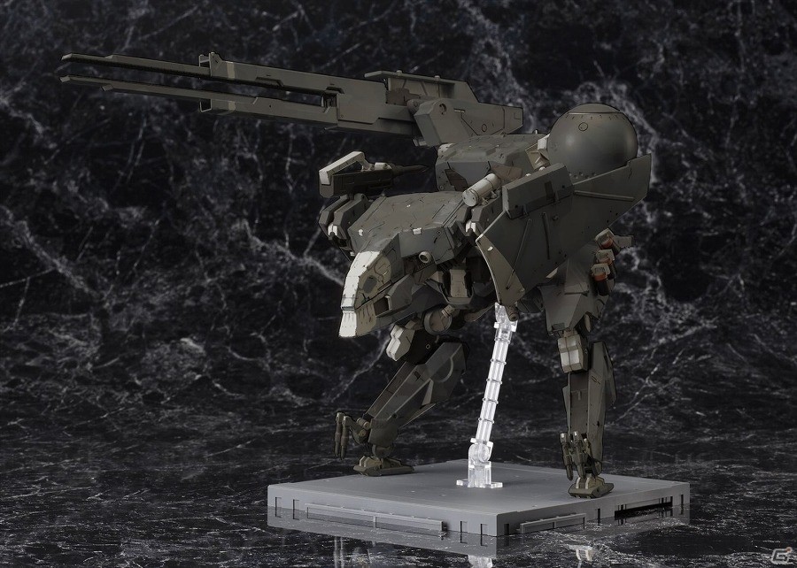 「METAL GEAR SOLID V： THE PHANTOM PAIN」直立二足歩行兵器「メタルギア サヘラントロプス Black Ver.」のプラモデルが2016年6月に発売の画像4