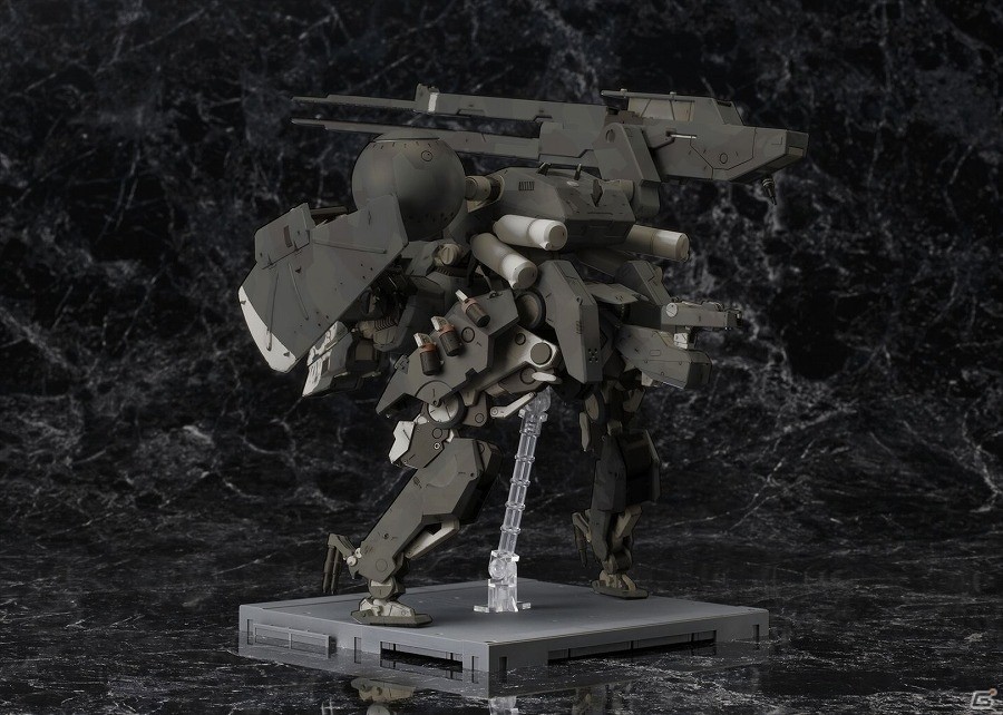 「METAL GEAR SOLID V： THE PHANTOM PAIN」直立二足歩行兵器「メタルギア サヘラントロプス Black Ver.」のプラモデルが2016年6月に発売の画像5