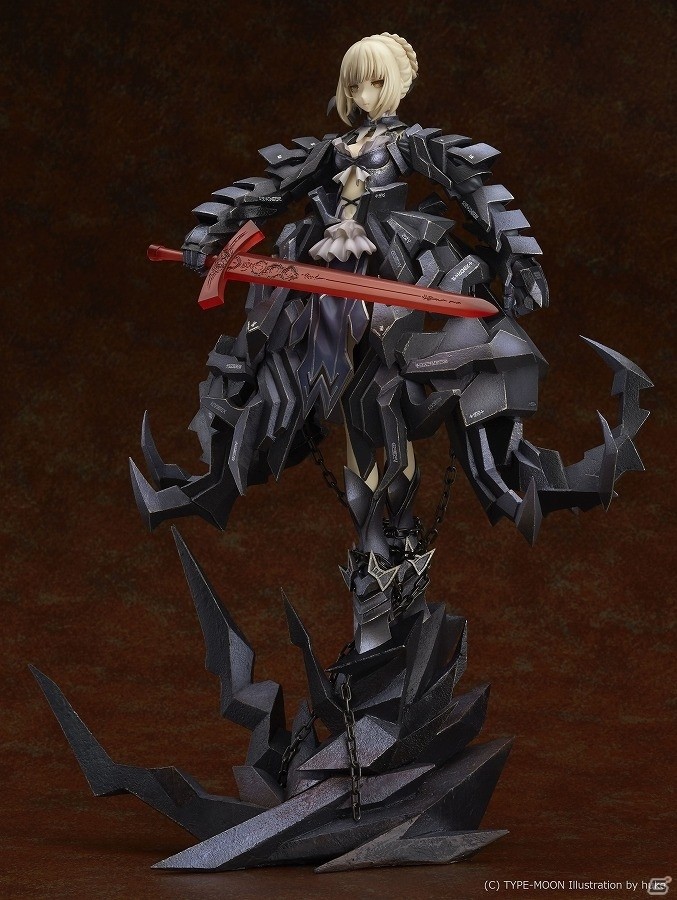 「Fate/stay night」イラストレーターhuke氏の描きおろしイラストを元にしたセイバー・オルタが1/7スケールで立体化！本日より予約受付開始の画像4
