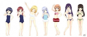 PS Vita「ミラクルガールズフェスティバル」アルペジオ、みでし、ごちうさの水着コスチュームが配信開始!の画像10