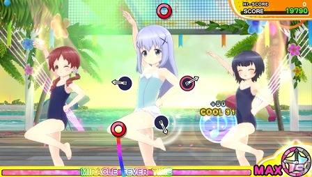 PS Vita「ミラクルガールズフェスティバル」アルペジオ、みでし、ごちうさの水着コスチュームが配信開始！の画像12
