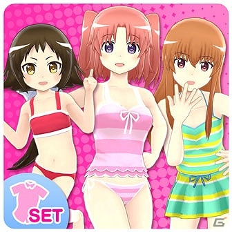 PS Vita「ミラクルガールズフェスティバル」アルペジオ、みでし、ごちうさの水着コスチュームが配信開始！の画像2