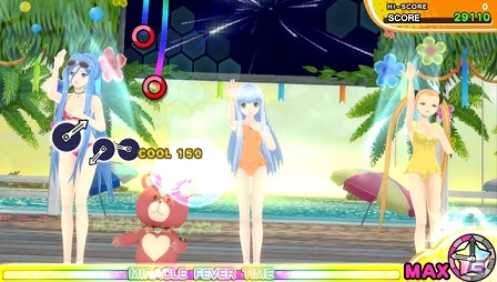 PS Vita「ミラクルガールズフェスティバル」アルペジオ、みでし、ごちうさの水着コスチュームが配信開始！の画像6