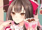 ニコニコアプリ「桃色大戦ぱいろん・生」おそろいの衣装でチョコレート作りに挑戦！バレンタインver.の詠と深菜子が登場
