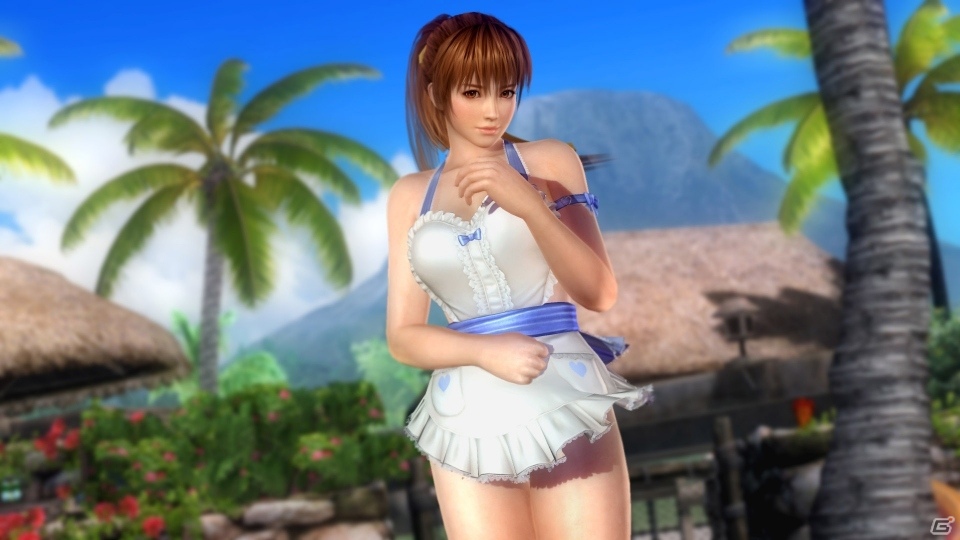 PS4/Xbox One版「DEAD OR ALIVE 5 Last Round」ハートのエプロンで着飾る「スイートセクシーコスチューム」が配信の画像1