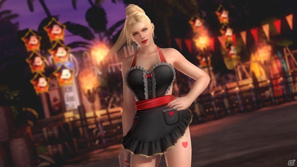 PS4/Xbox One版「DEAD OR ALIVE 5 Last Round」ハートのエプロンで着飾る「スイートセクシーコスチューム」が配信の画像12