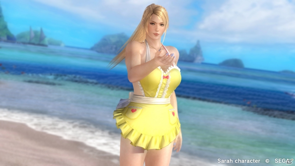 PS4/Xbox One版「DEAD OR ALIVE 5 Last Round」ハートのエプロンで着飾る「スイートセクシーコスチューム」が配信の画像17