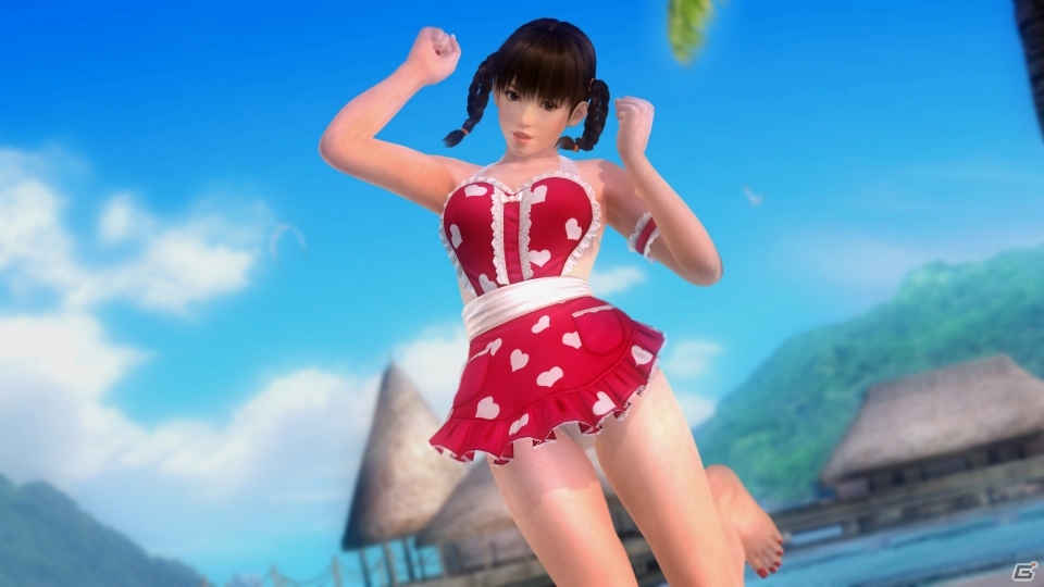 PS4/Xbox One版「DEAD OR ALIVE 5 Last Round」ハートのエプロンで着飾る「スイートセクシーコスチューム」が配信の画像5