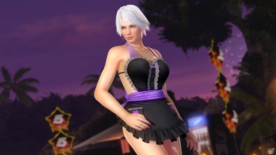 PS4/Xbox One版「DEAD OR ALIVE 5 Last Round」ハートのエプロンで着飾る「スイートセクシーコスチューム」が配信の画像9