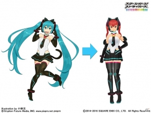 iOS/Android「スクールガールストライカーズ」限定コスチューム「初音ミク(スクストver.)」が手に入るコラボ第2弾イベントが2月13日より開催！の画像6